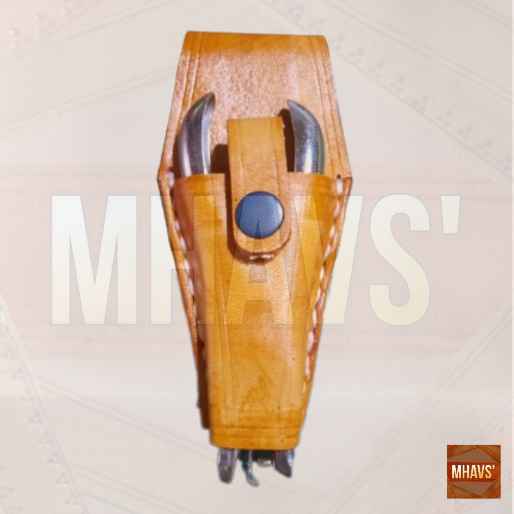 (MHAVS' LEATHER WORKS) Pure Leather Bus Puncher Holster | Shopee ...