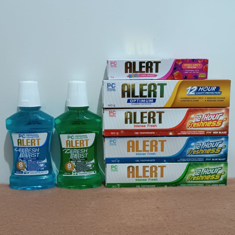 ALERT FLUORIDE TOOTHPASTE, GEL TOOTHPASTES, KIDS TOOTHPASTE, AND TOOTHBRUSH Shopee Philippines