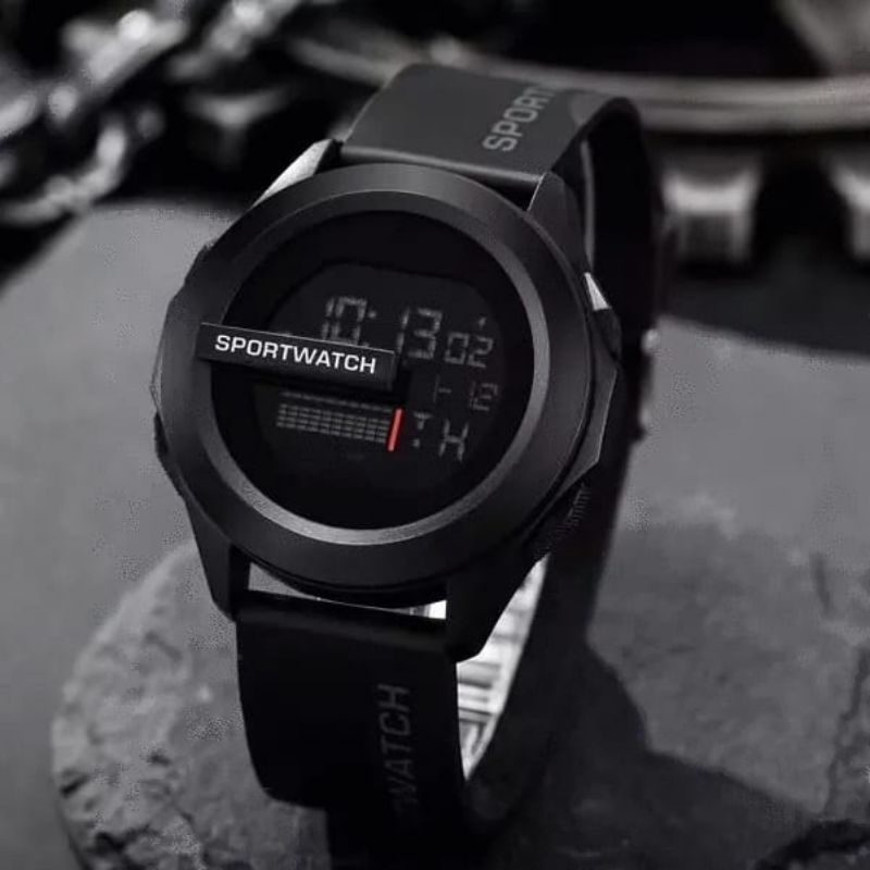 Digital sports watch waterproof hotsell