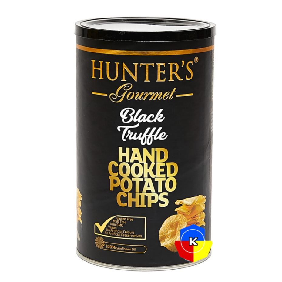 Hunter's Gourmet Black Truffle Hand Cooked Potato Chips 150g Shopee Philippines