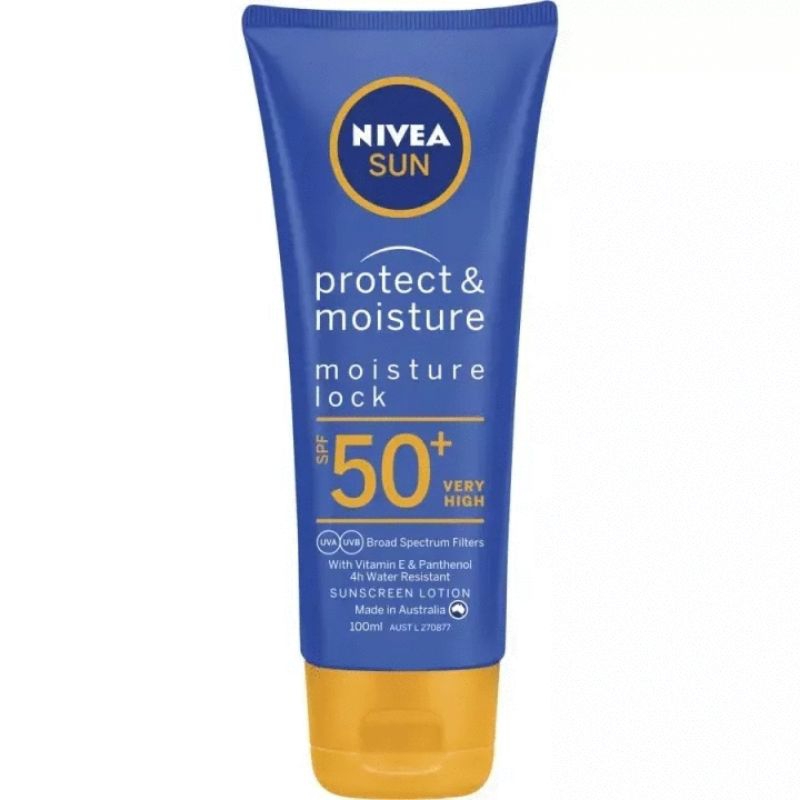 NIVEA Sun SPF50 Protect & Moisture,Moisturising Sun & Collagen ...