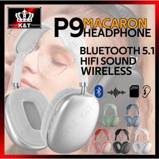 Wholesale P9 Pro Max Tws Wireless Bluetooth Headphones With Mic Noise  Canceling Stereo Hi-fi Gaming Headset red From China