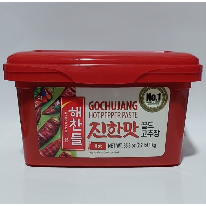 CJ Gochujang, Hot Pepper Paste, 1kg (Korean Spicy Red Chile Paste
