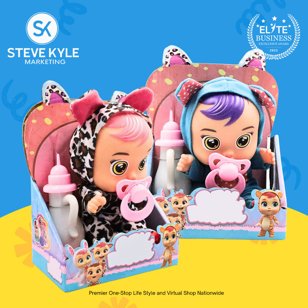 Interactive Baby Doll With Pacifier Bottle Music with Magic Tears ...