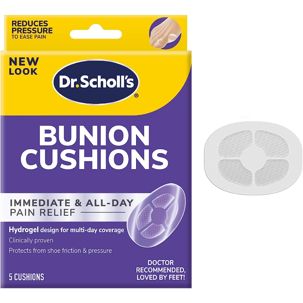 Dr. Scholl's Bunion Cushions with Duragel Technology, 5 Count PACKAGING MAY VARY Shopee