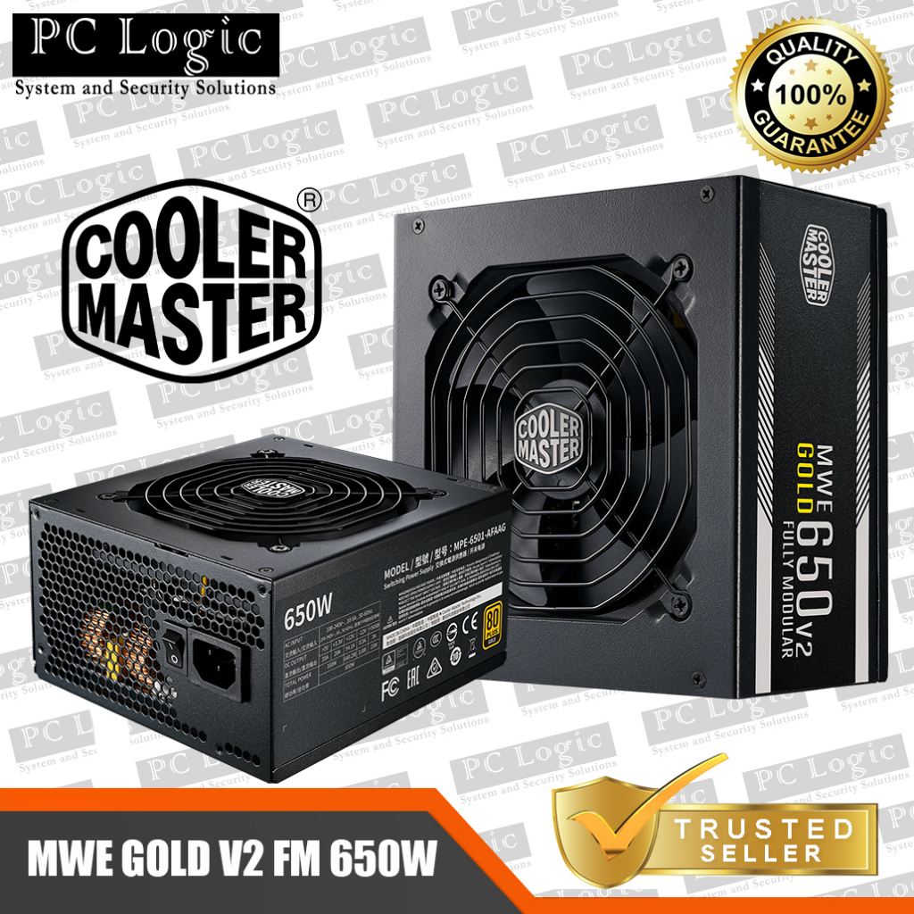 COOLER MASTER MWE GOLD V2 FM 650W A/US I FULLY MODULAR I 80PLUS ...