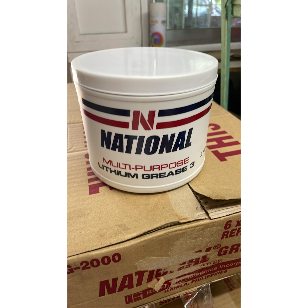 NATIONAL MULTI PURPOSE GREASE 3 (2 KILOS)" Shopee Philippines