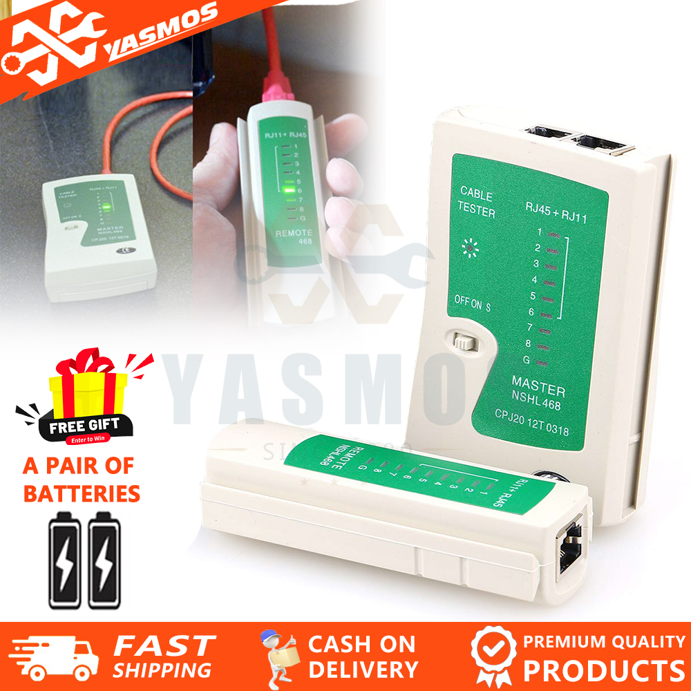 Verifica Cortocircuiti Cavi Tester Di Rete RJ45 NF-488, Per Verificare Le Condizioni Di Tester Cavi RJ45
