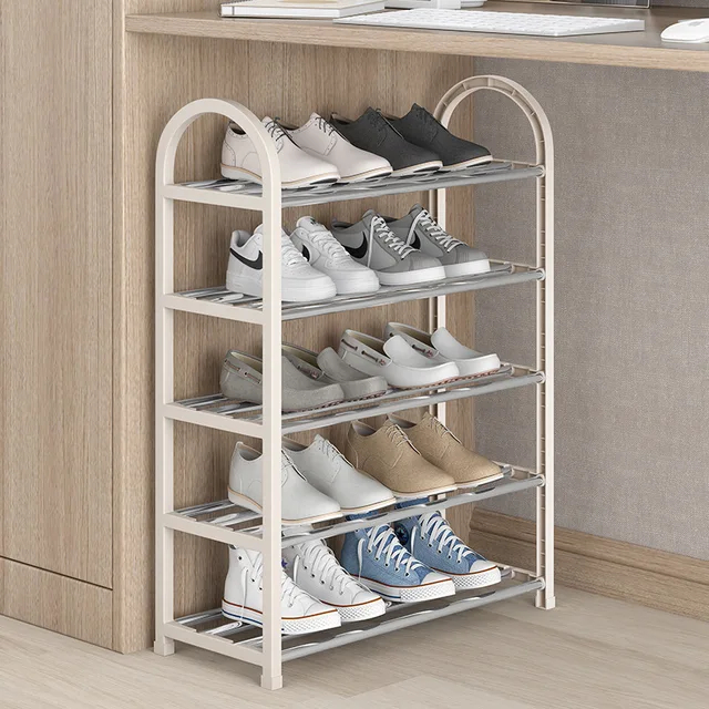 M&A 4/5 Layer Simple Shoe Rack Space Entryway Saving Shoe Organizer ...