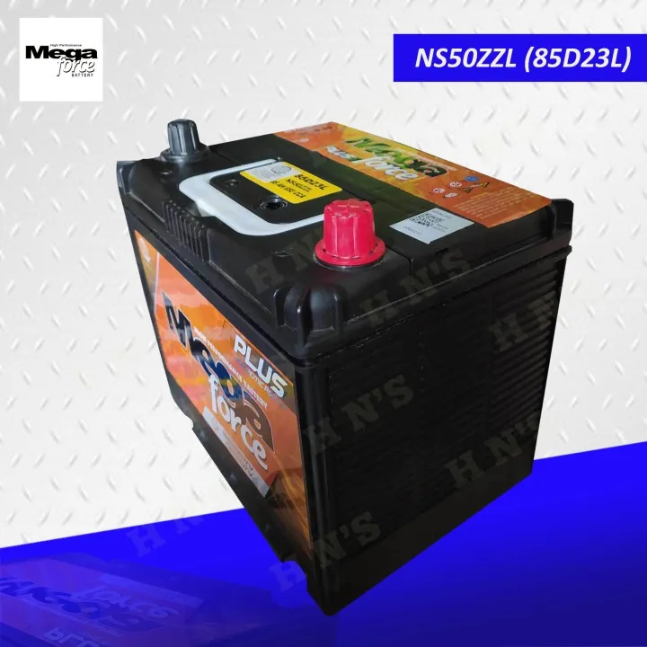 Mega Force Plus 1SMF NS50ZL 85D23L (85AH) Premium Maintenance Free ...