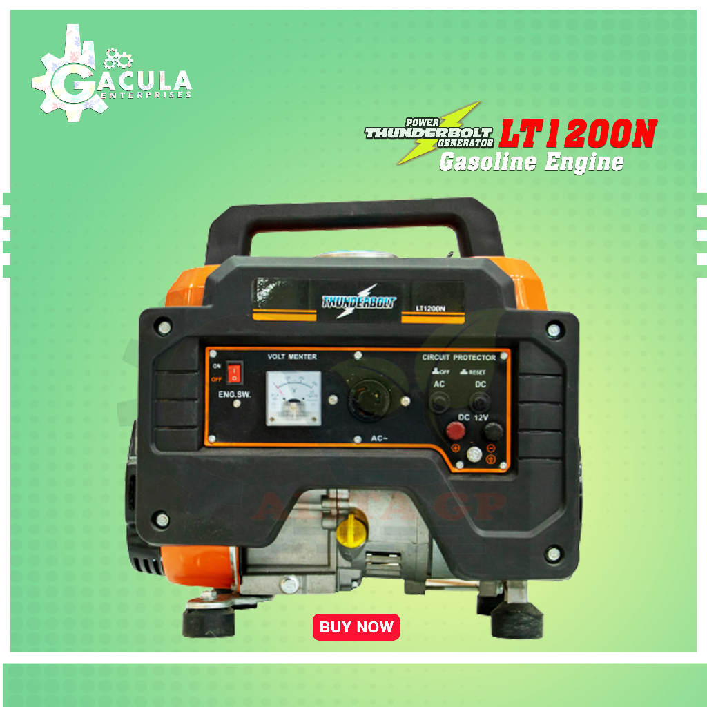 Generator Set Genset LT1200N Gasoline Engine 1.0 kW Manual Start ...