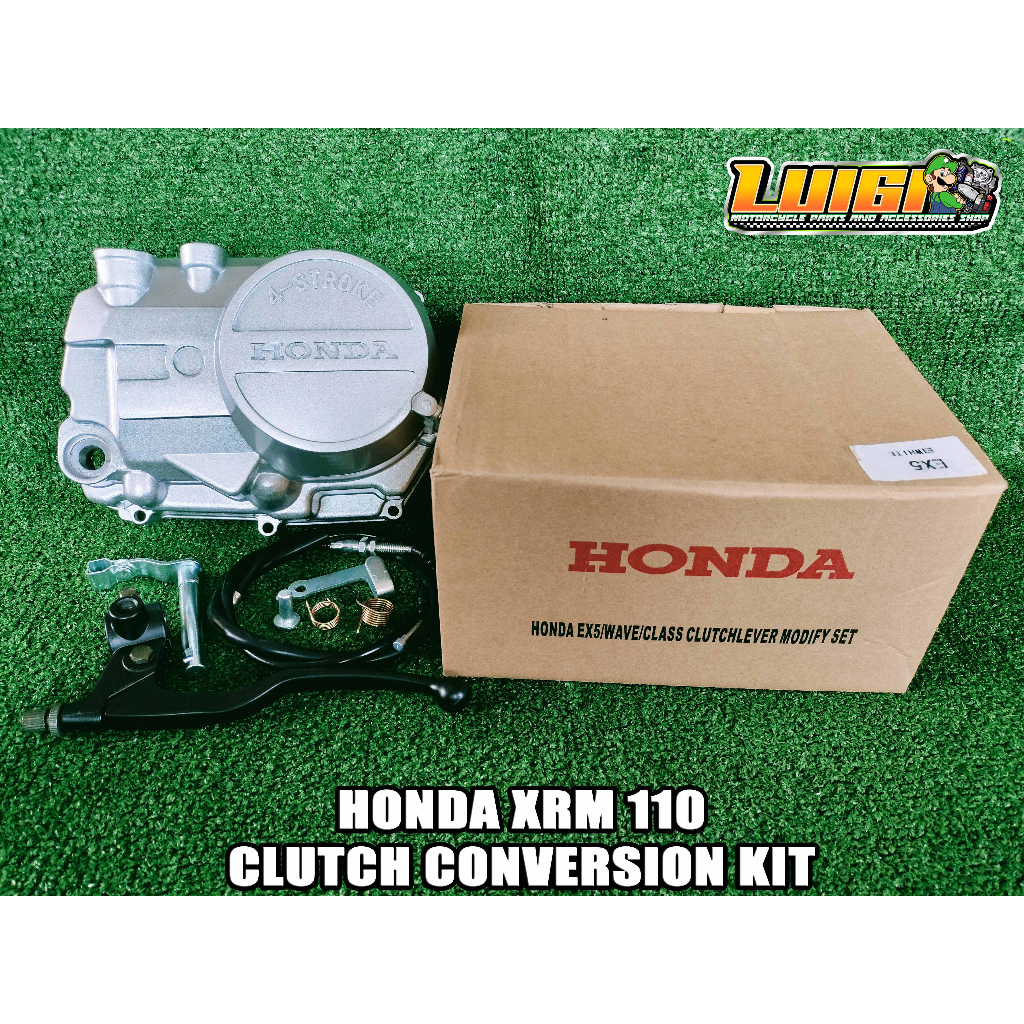 HONDA XRM 110 CLUTCH CONVERSION KIT GENUINE PARTS (SILVER) Shopee