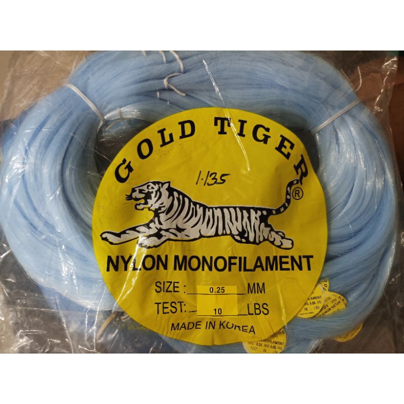 Gold Tiger Nylon ( LABAG) (0.25mm-10lbs to 1.1mm-100lbs) monofilament ...
