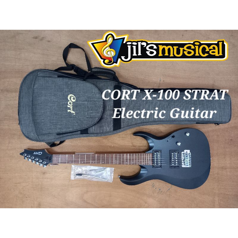 CORT X100 Strat Electric Guitar Shopee Philippines
