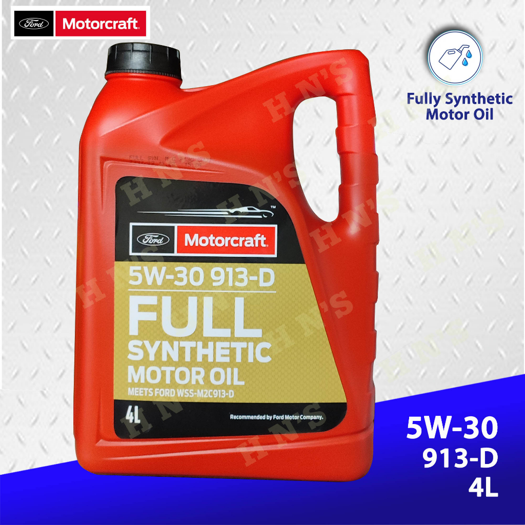 motorcraft-fully-synthetic-5w-30-913-d-change-oil-package-for-ford