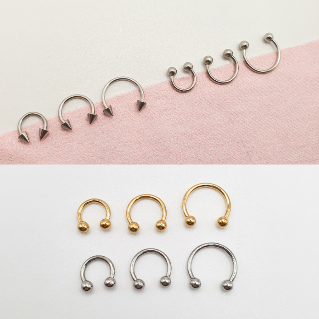 Horseshoe tragus store earrings