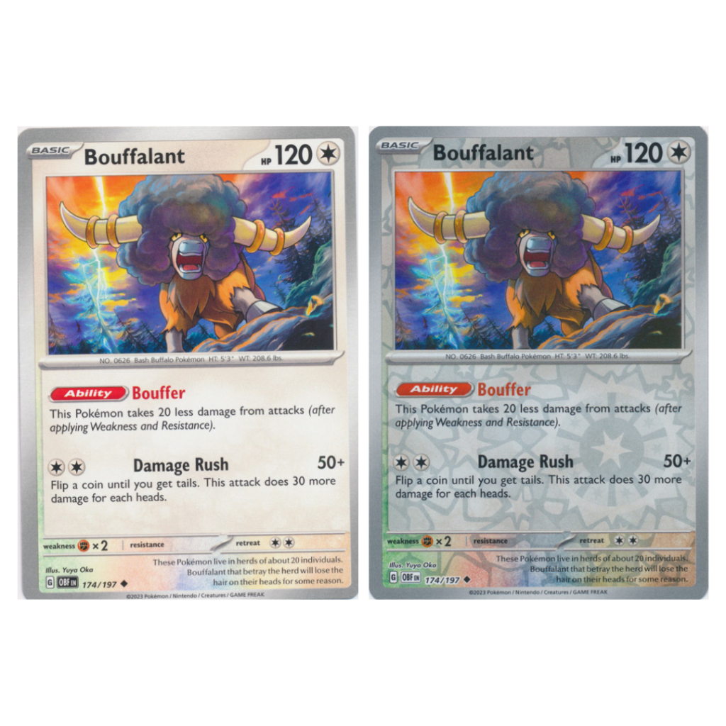 Pokemon Tcg Bouffalant 119/142 Reverse | Meses Sin Interés - Foto 2