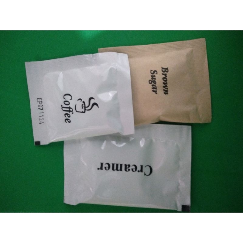 Coffee set (2g coffee, 5g creamer & 7g brown sugar), 5sets Shopee Philippines