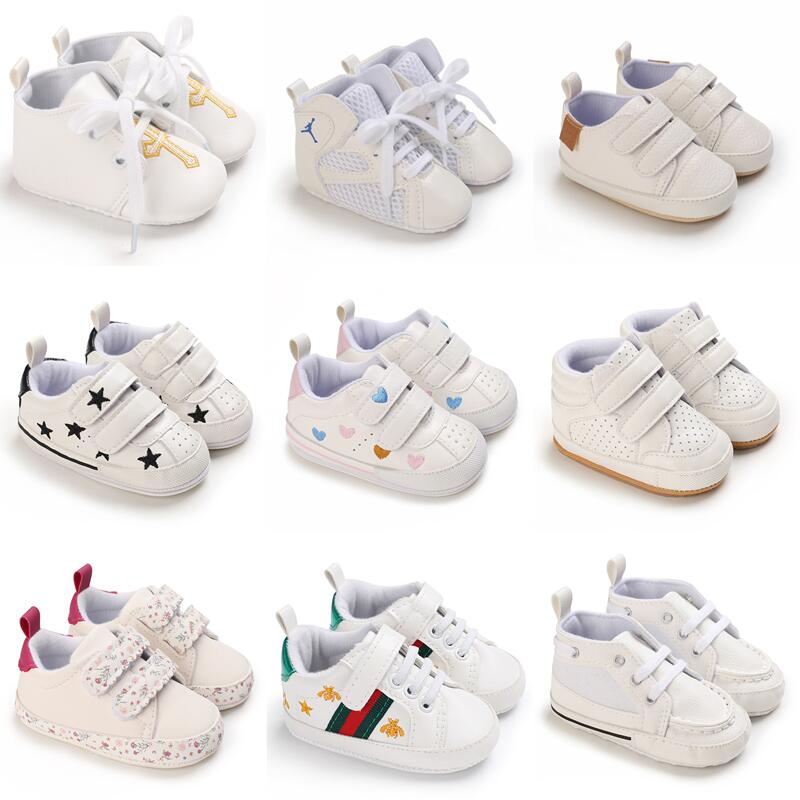 Christening Baby Boy Toddler Shoes Baby Boy Girl Soft Soled White Shoes