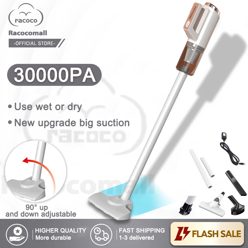 Portable Cordless Vacuum Cleaner 30000pa Handheld Vacuum Cleaner 2 in 1