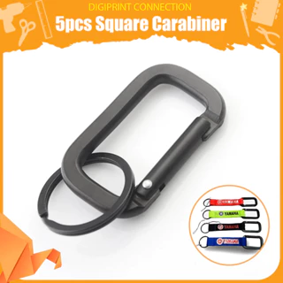 GALVANIZED SNAP HOOK CARABINER HEAVY DUTY METAL W/ LOCK NUT 8 9