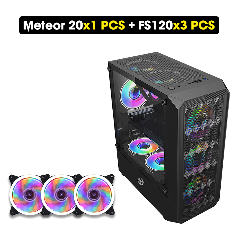 INPLAY Case PC Case Gaming Computer Case Mid-Tower ATX Desktop Case ...