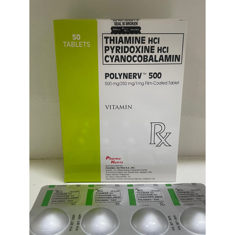Vitamin B Complex Polynerv 500 – AAXVJ