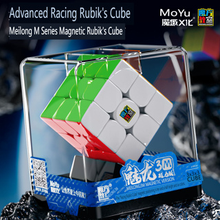 MoYu RS3 M V5 3x3 (Ball Core UV + Robot Cube Stand)