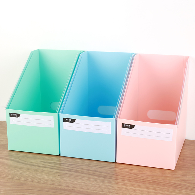 Kangbai student desktop book storage box artifact books sorting storage ...