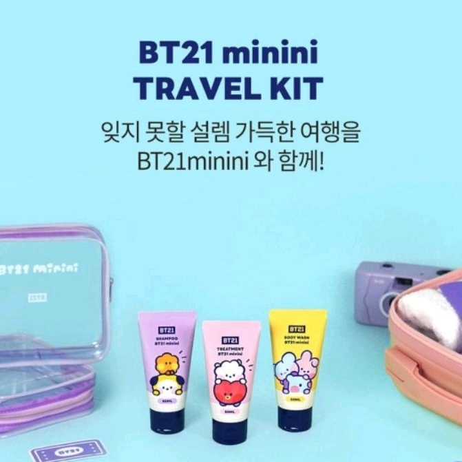 BT21 MININI TRAVEL KIT OFFICIAL Shopee Philippines
