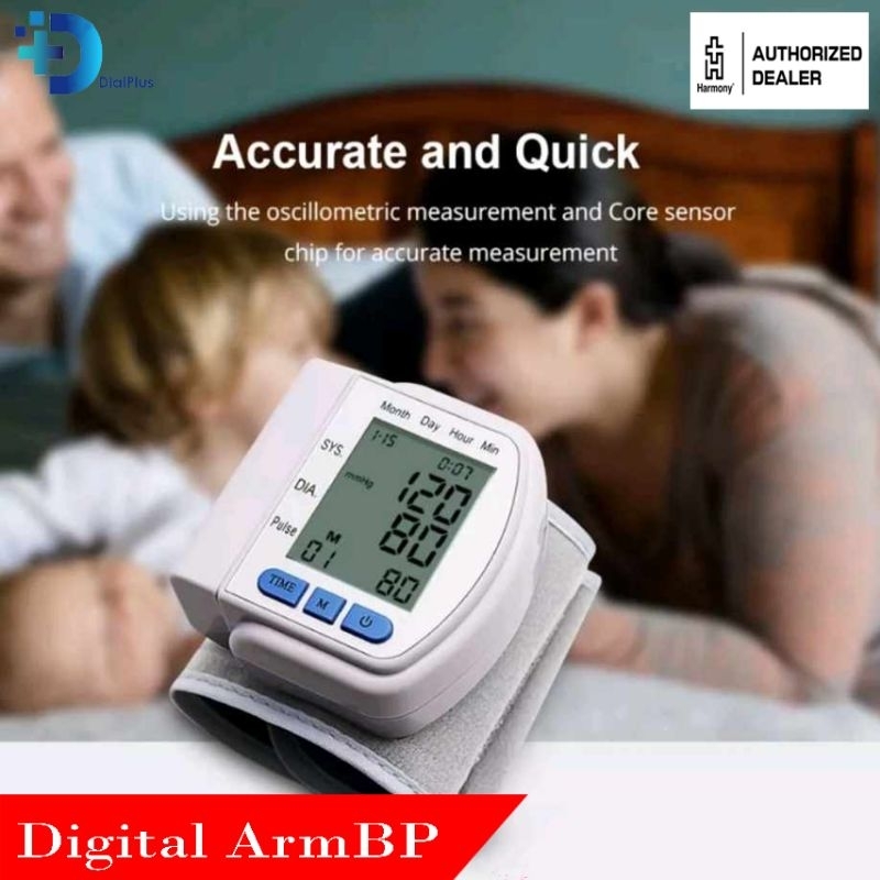 Original Automatic Wrist Blood Pressure Digital Bp | Shopee Philippines