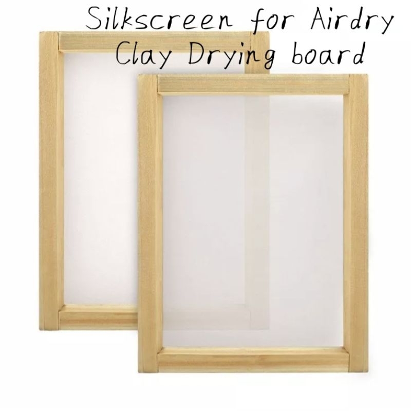 Silkscreen for Shirt printing or Airdry Clay Drying board 100 mesh