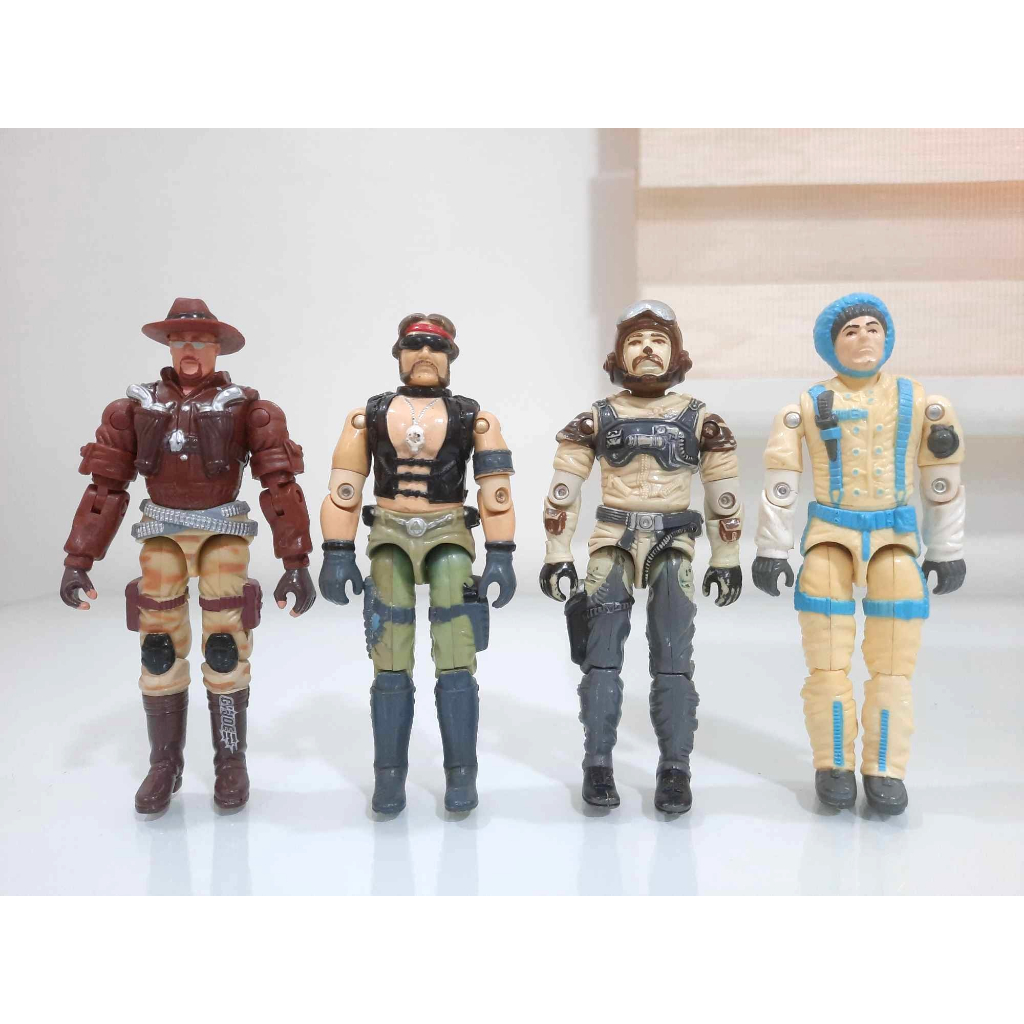 Vintage GIJoe GI Joe vintage 1980s Wildbill Torch Slipstream SubZero