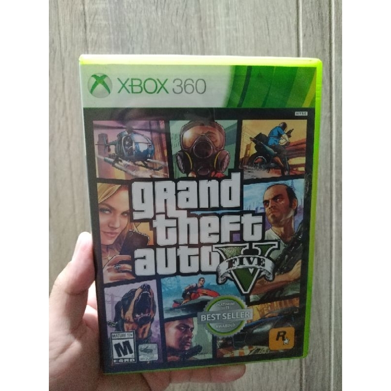 GTA V Grand Theft Auto V XBOX 360 Game Used (2 Discs) | Shopee Philippines