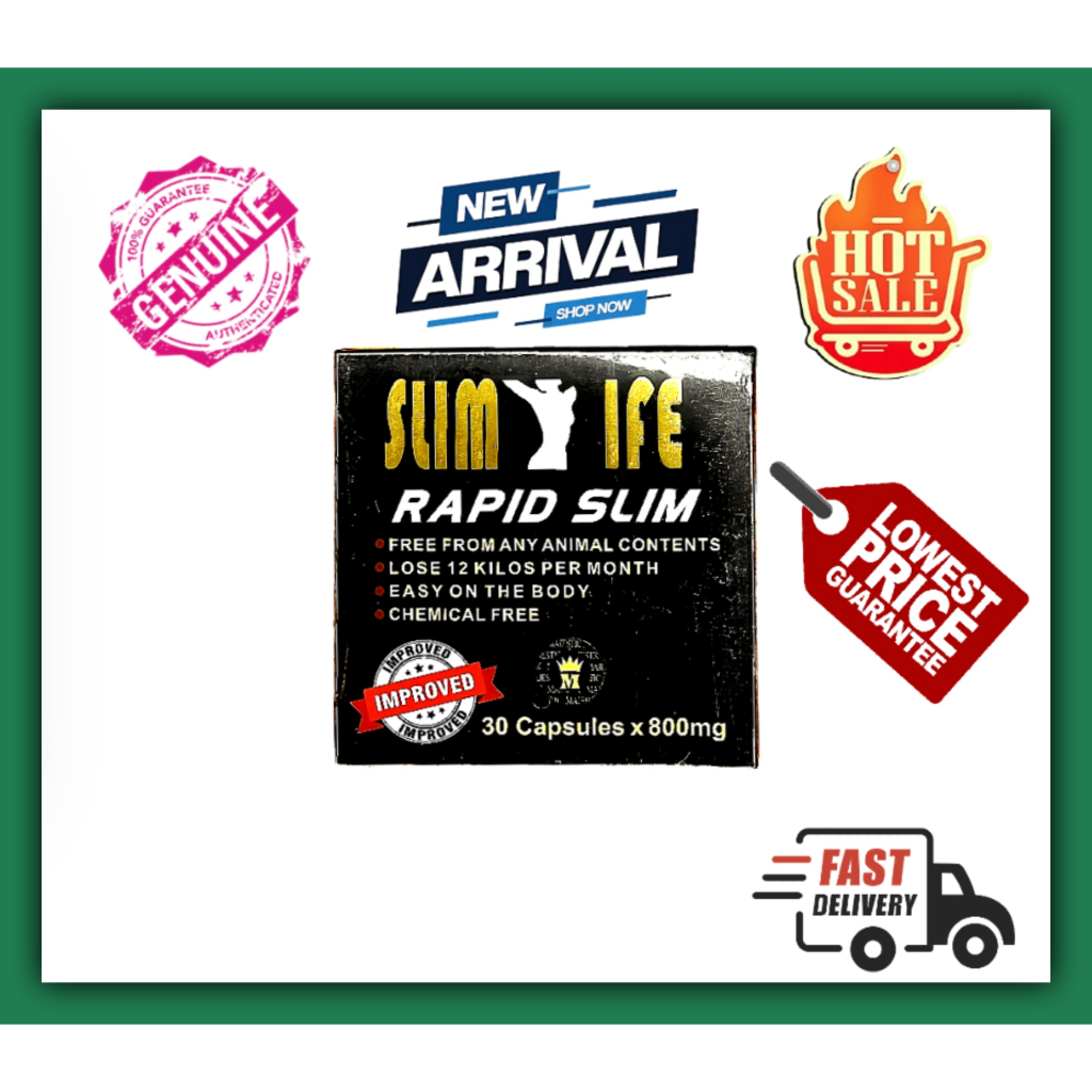 SLIM LIFE RAPID SLIM BEST SLIMMING PILLS IN THE WORLD MADE IN JAPAN 30 ...