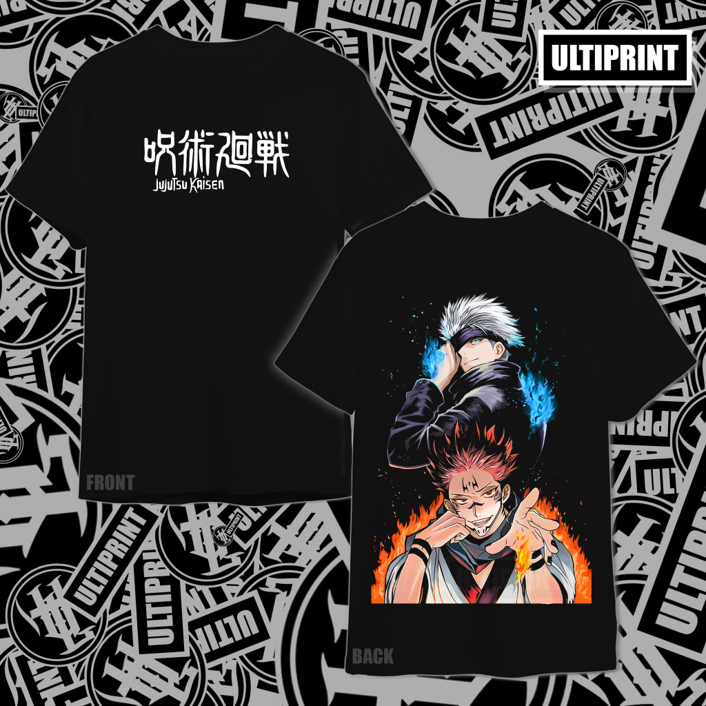 Ryomen Sukuna x Satoru Gojo | Jujutsu Kaisen | Anime Shirt | JK18 | Shopee  Philippines