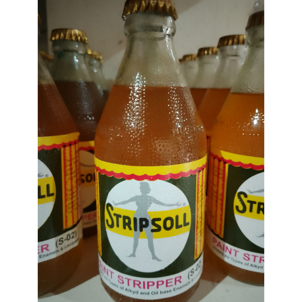 STRIPSOL PAINT AND VARNISH REMOVER REMOVE ALL TYPES OF ALKYD OIL BASE