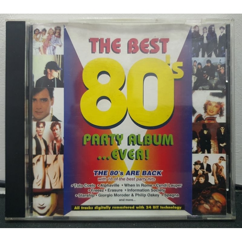 The Best 80's Party Album Ever Vol. 1 CD POP/ NEW WAVE | Shopee Philippines