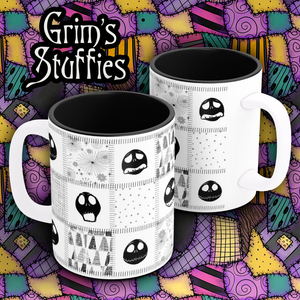 Nightmare Before Christmas Mug + Coffee Mug, Jack Skellington, Sally ...