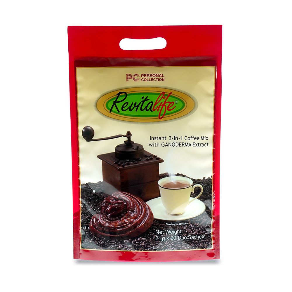 Revitalife 3in1 Instant Coffee Mix with Ganoderma Extract 21g x 20