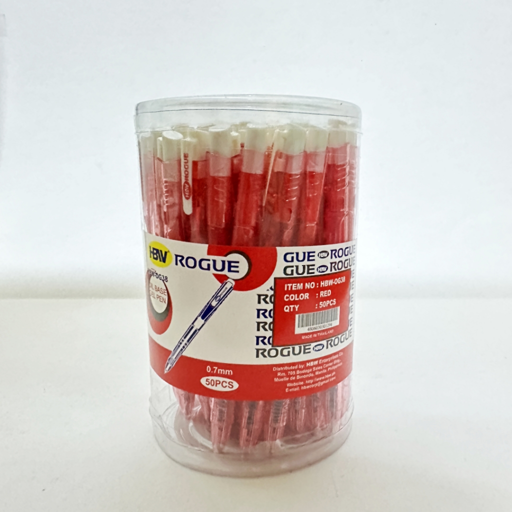 50PCS HBW Rogue oil base gel pen 0.7mm | Shopee Philippines