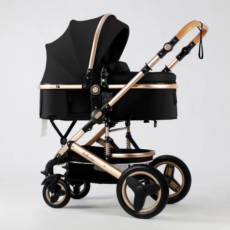 3 in 1 New European luxury Baby Stroller for baby Lightweight High Landscape Folding Bidirectional Shopee Philippines