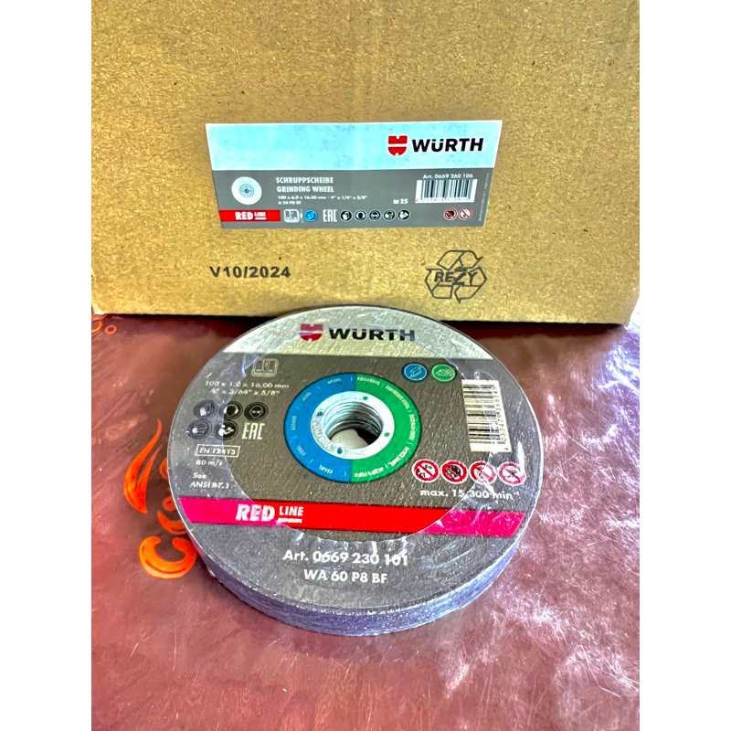 cutting disc original WUTRH made in GERMANY 10pcs | Shopee Philippines