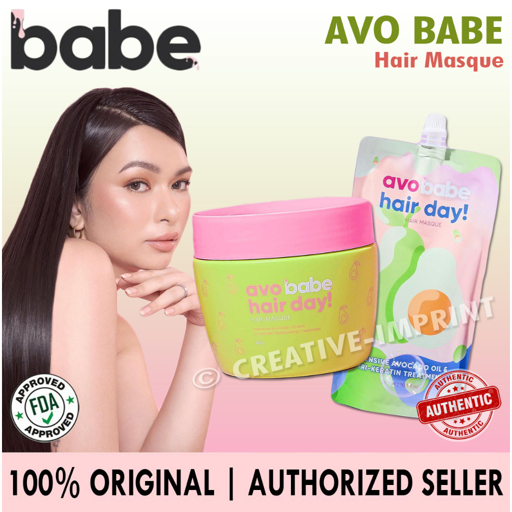(ONHAND) Babe Formula Avo Babe Hair Day Hair Masque Tub or Refill