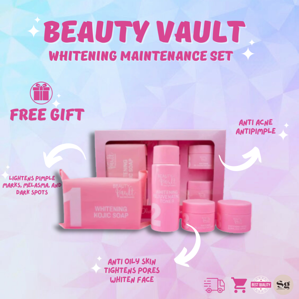Authentic Beauty Vault Whitening Maintenance Set (with FREEBIES) Shopee Philippines