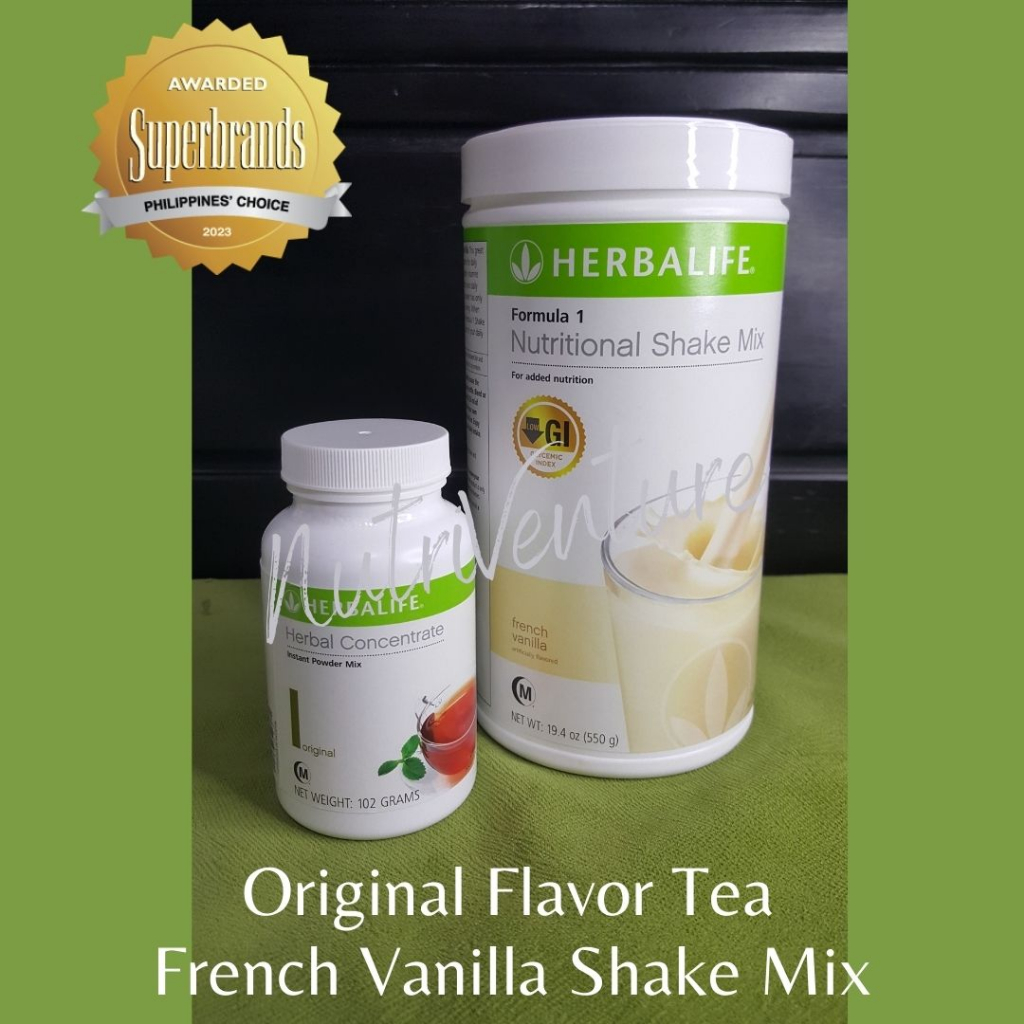 AUTHENTIC Nutritional Shake Mix and 102 grams Tea Concentrate Combo (in ...