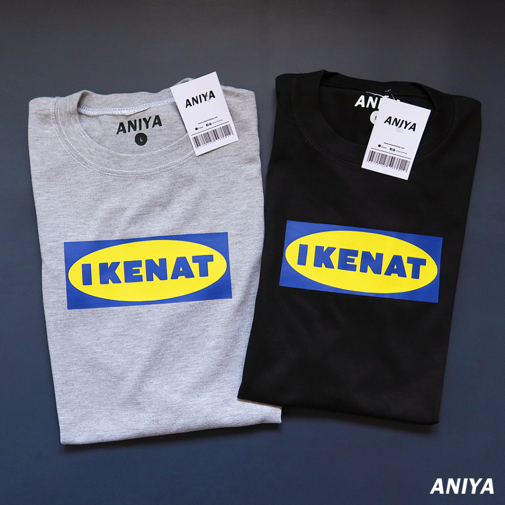 ANIYA CLOTHING Ikenat Unisex Shirt Men's Women's T-shirt | Shopee ...