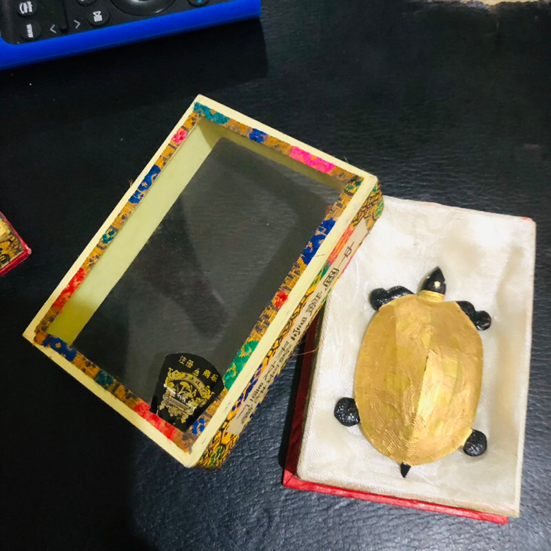 Vintage Chinese Golden Cicada Ink Stick Calligraphy Painting / Hukaiwen ...