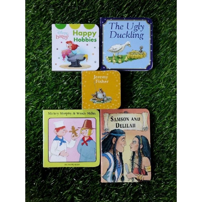 Children's Board Books / Board Books for Kids / x5 Set (Small Size /Preloved /+Freebies /Bundle