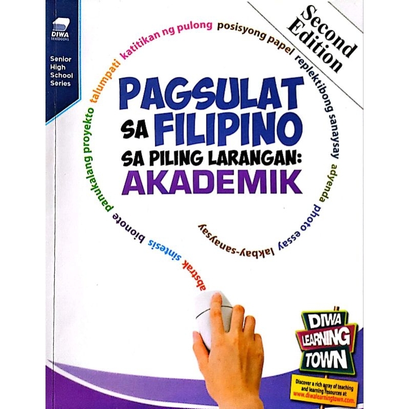 Pagsulat Sa Filipino Sa Piling Larangan: Akademik | Shopee Philippines